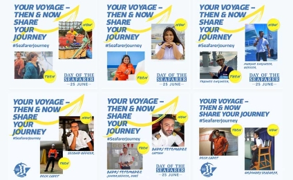 Οι ναυτικοί μοιράζονται τα ταξίδια τους στα μέσα κοινωνικής δικτύωσης για να τιμήσουν την Ημέρα του Ναυτικού 2022