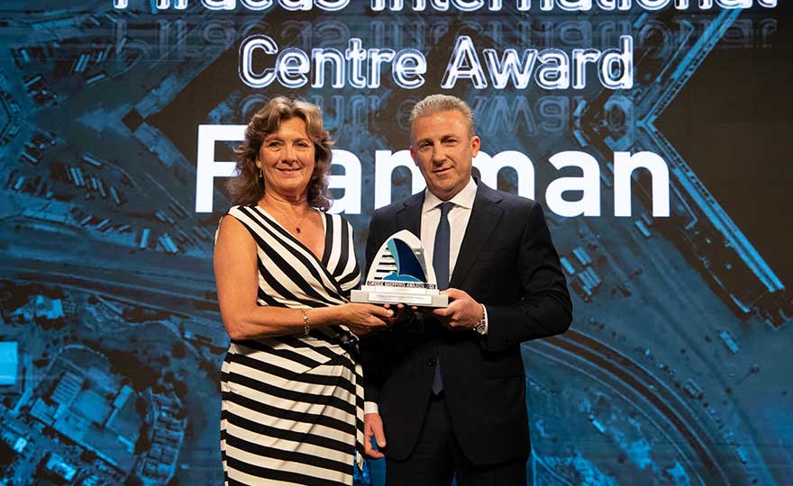 franman piraeus international center awards 2021